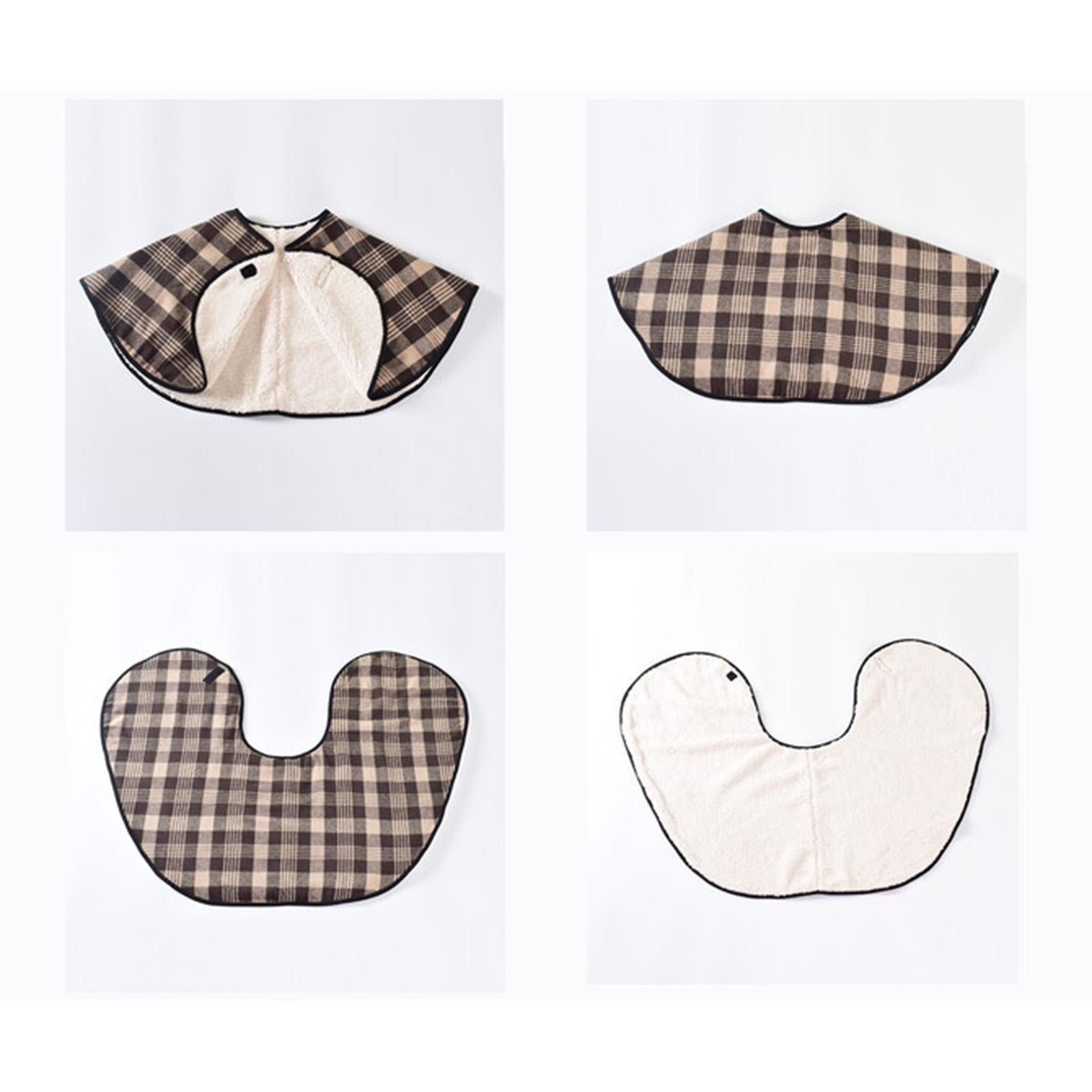 Winter Shoulder Warming Pad Shawl Multifunctional Protective Washable Soft