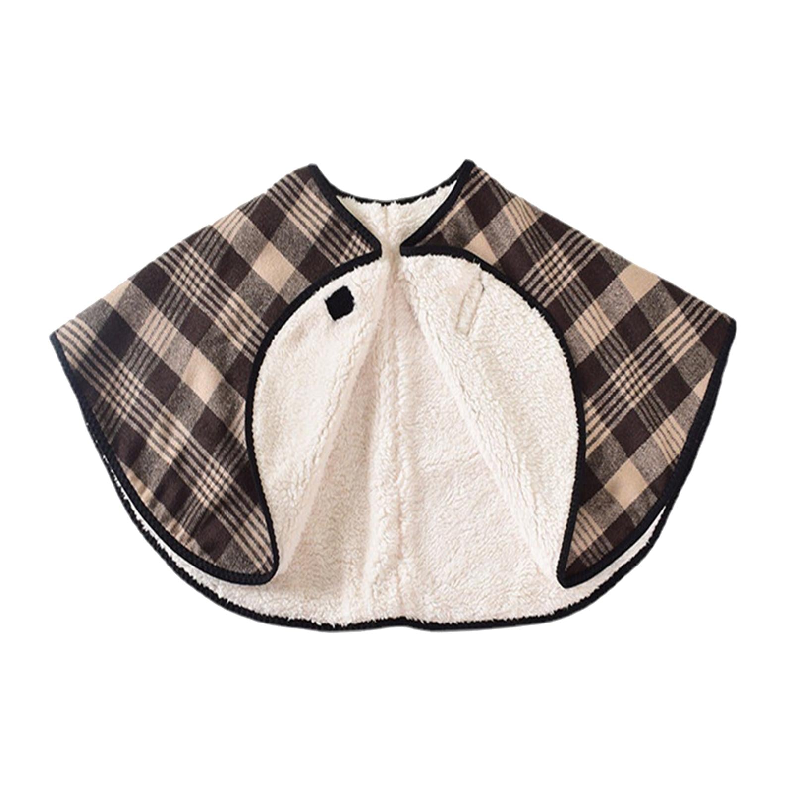 Winter Shoulder Warming Pad Shawl Multifunctional Protective Washable Soft