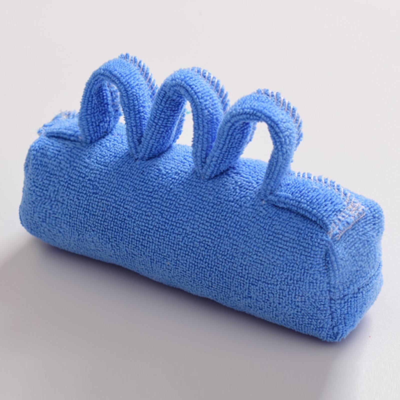 Fingers Separation Pad Breathable Hand Aids for Elder Patients Light Blue