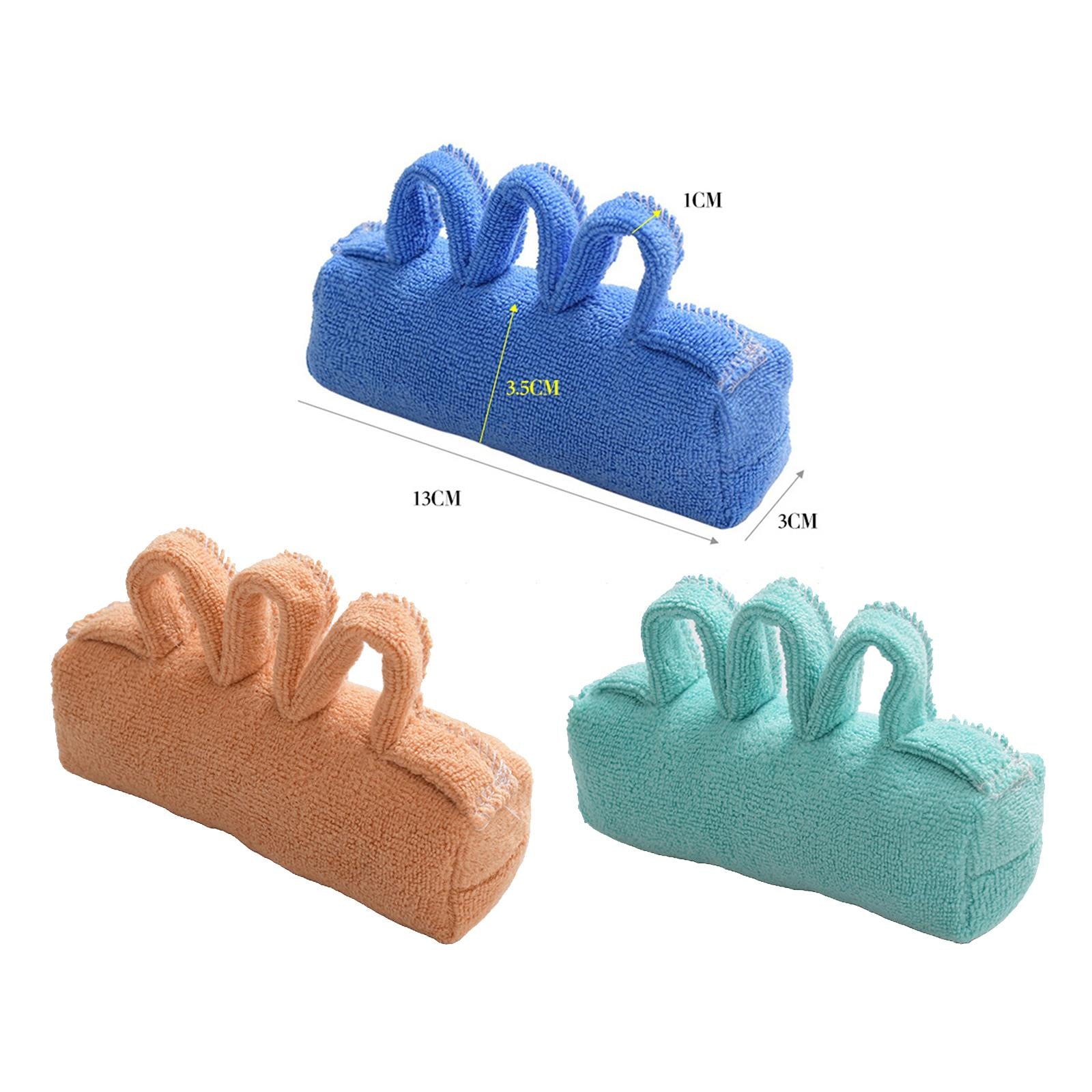 Fingers Separation Pad Breathable Hand Aids for Elder Patients Light Green