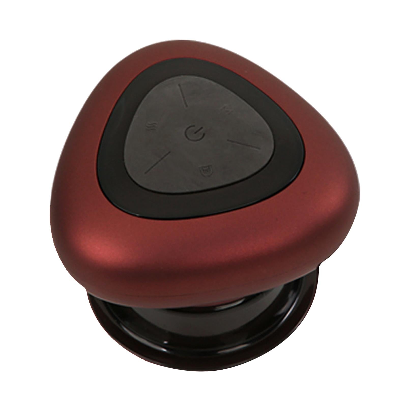 Electric Cupping Massage Heating Scraping Massager Red Triangle 4 Gears