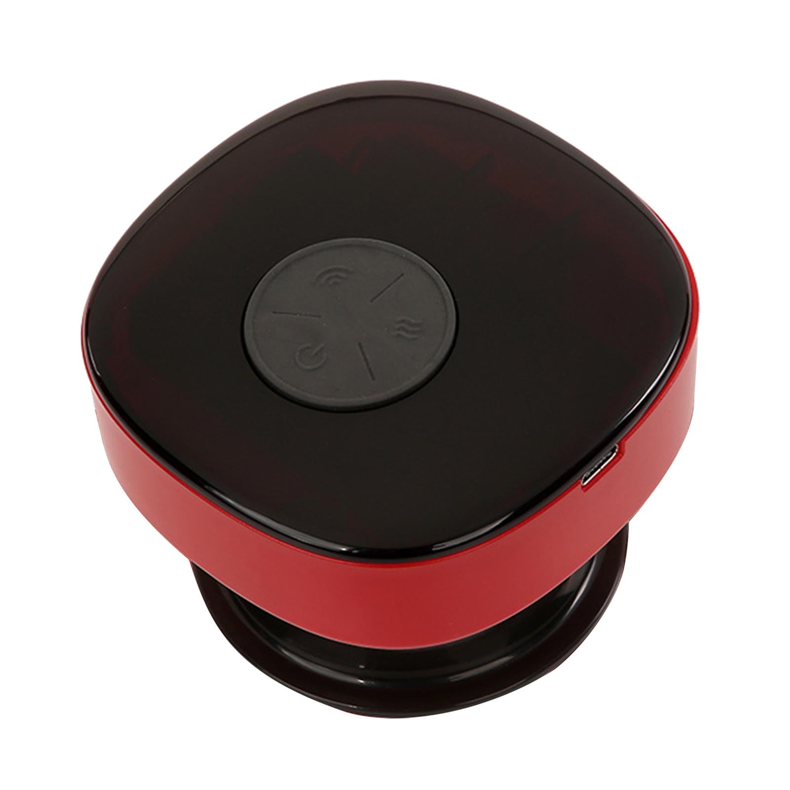 Electric Cupping Massage Heating Scraping Massager Red Square 3 Gears