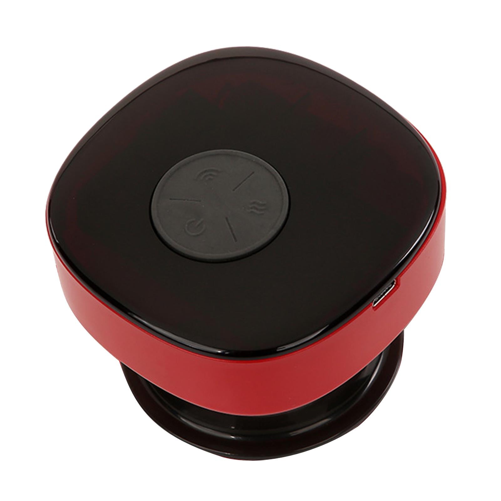Electric Cupping Massage Heating Scraping Massager Red Square 3 Gears