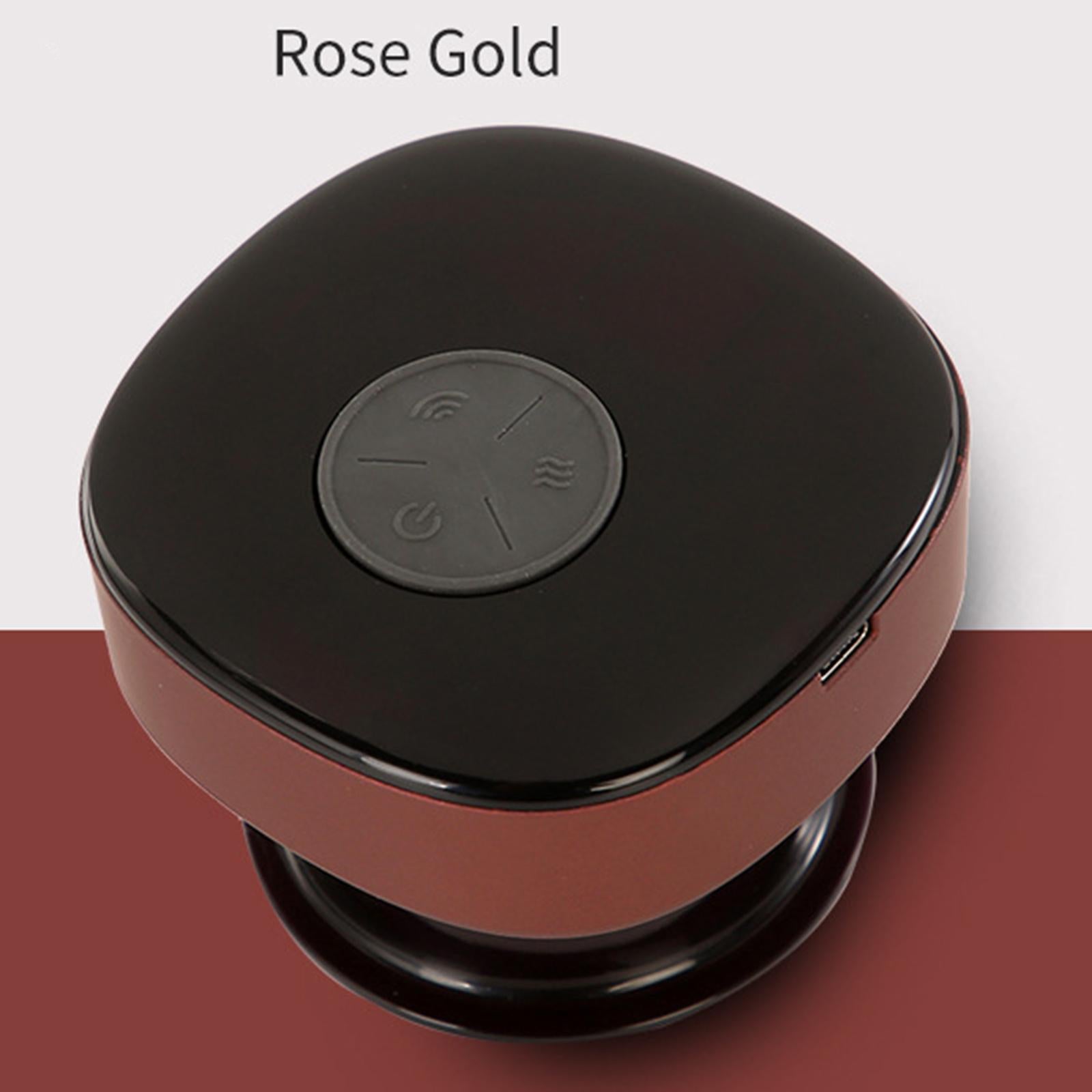 Electric Cupping Massage Heating Scraping Massager Red Square 4 Gears