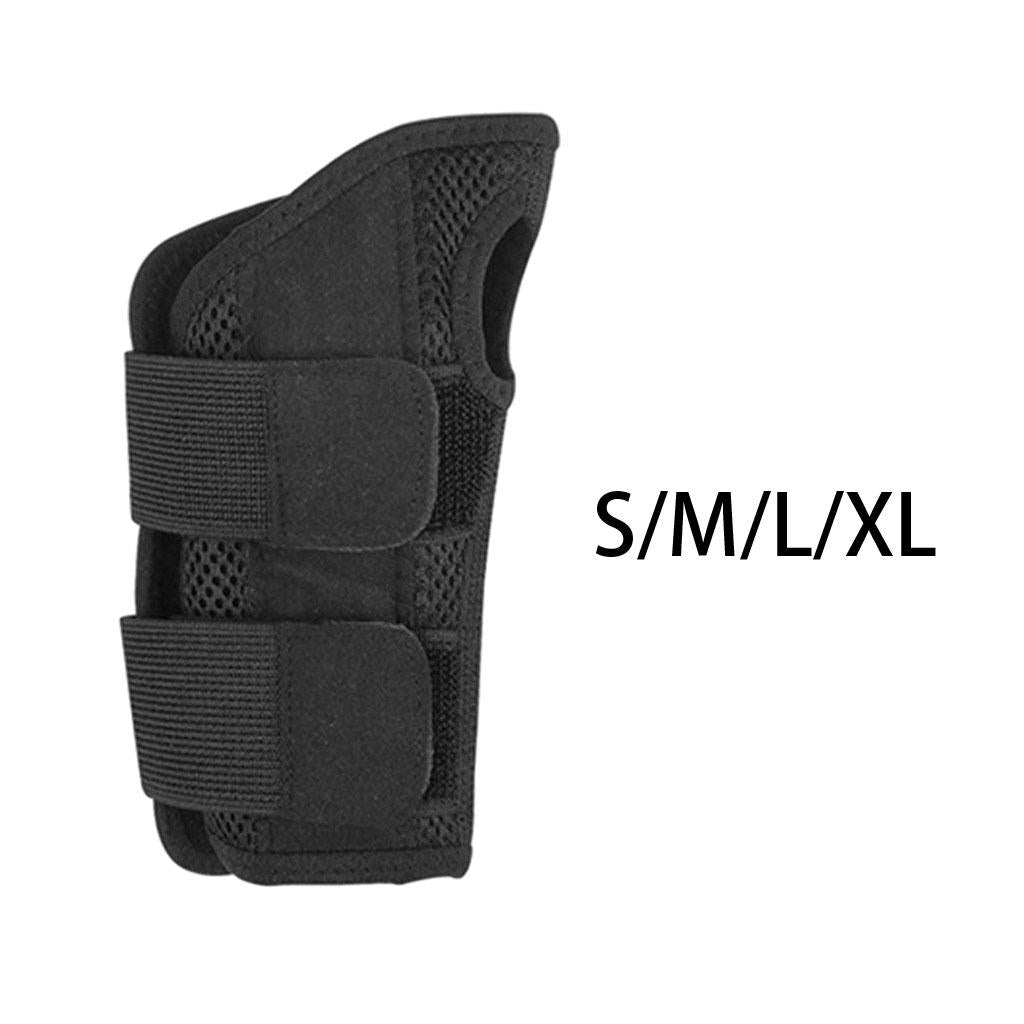 Wrist Brace Mesh Fabric Fitted for Left Right Hands Sports Joint Instability Left S M