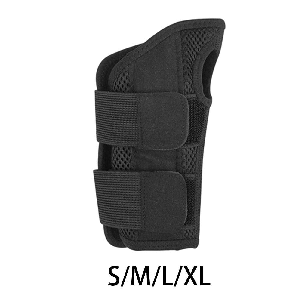 Wrist Brace Mesh Fabric Fitted for Left Right Hands Sports Joint Instability Left S M