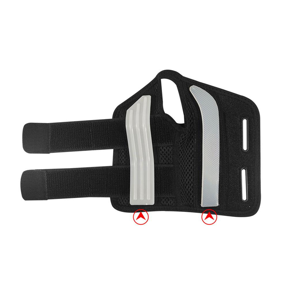Wrist Brace Mesh Fabric Fitted for Left Right Hands Sports Joint Instability Left L XL