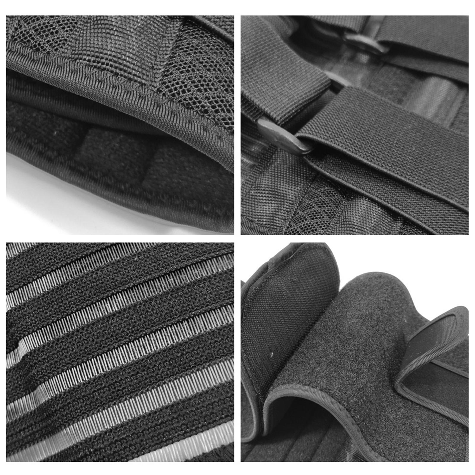 Fitness Lumbar Support Belt Compression Training for Barbell Men Women XL