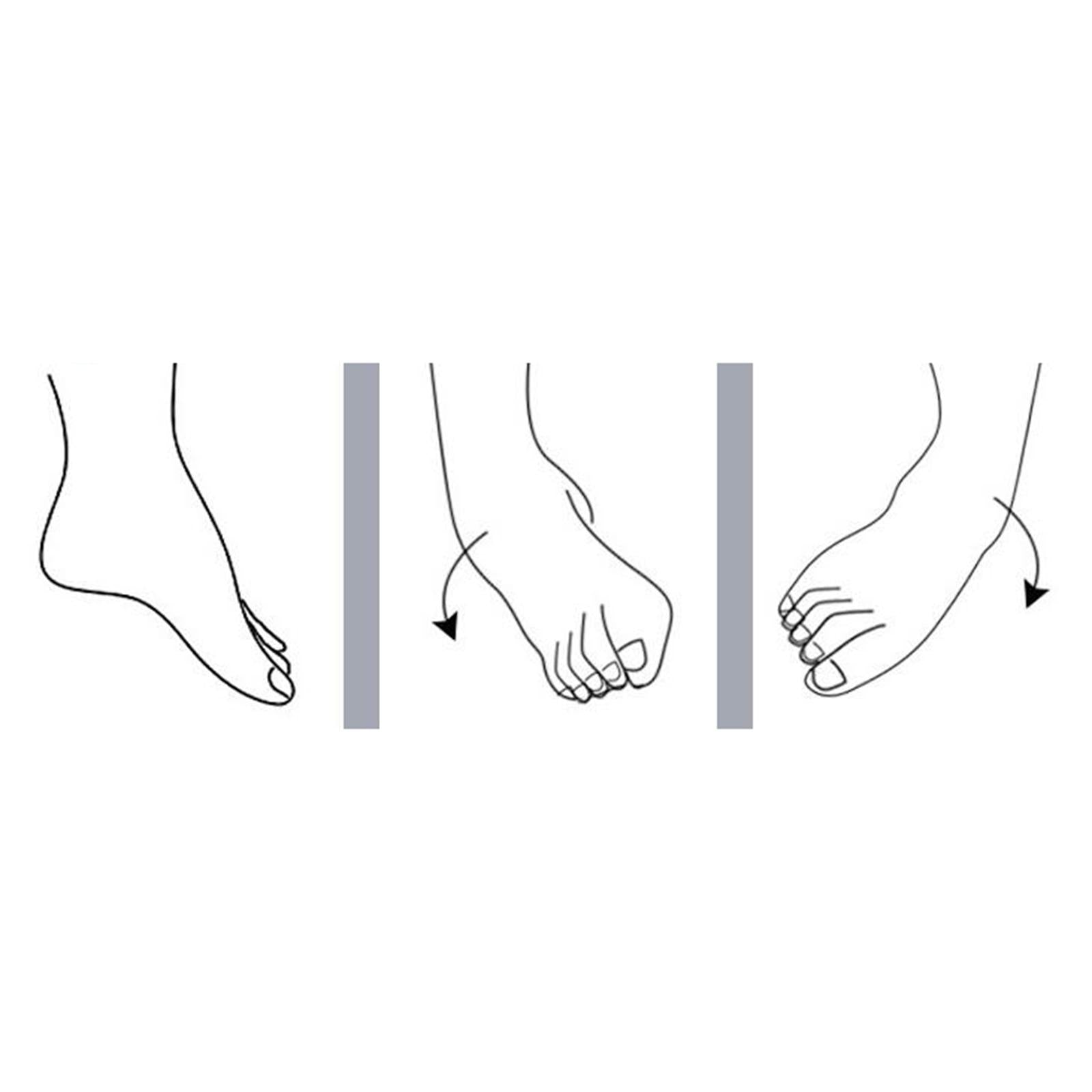 Foot Drop Orthosis Left Right Foot Recover Training Wear for Valgus right