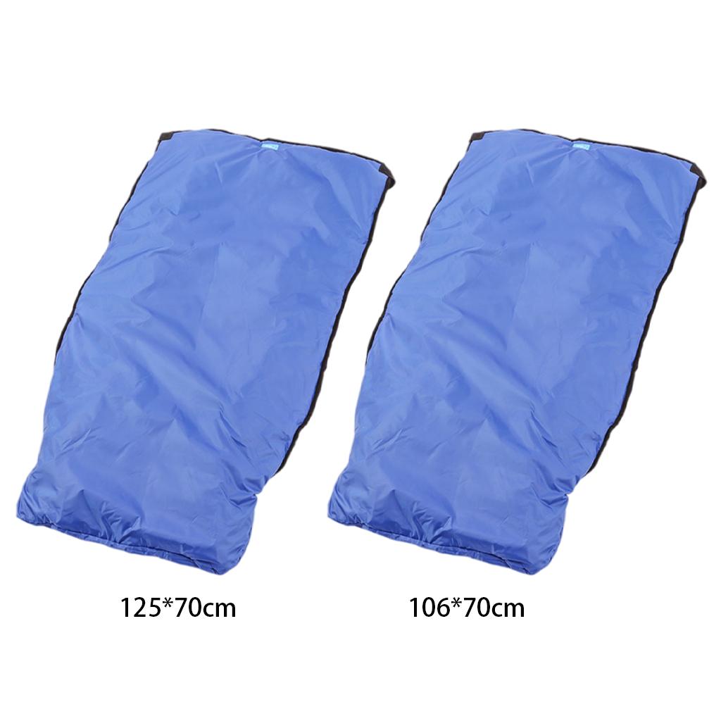 Plush Fleece Lining Wheel Chair Blanket Lap Cover Waterproof Sturdy 125x70cm