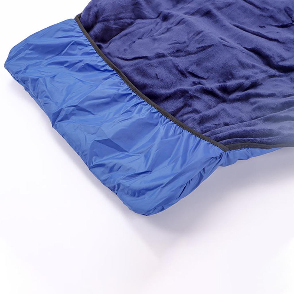 Plush Fleece Lining Wheel Chair Blanket Lap Cover Waterproof Sturdy 106x70cm