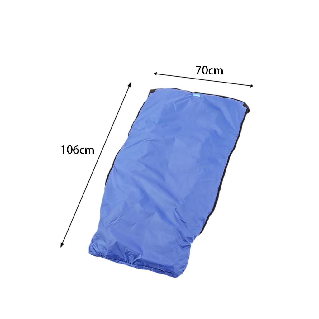 Plush Fleece Lining Wheel Chair Blanket Lap Cover Waterproof Sturdy 106x70cm