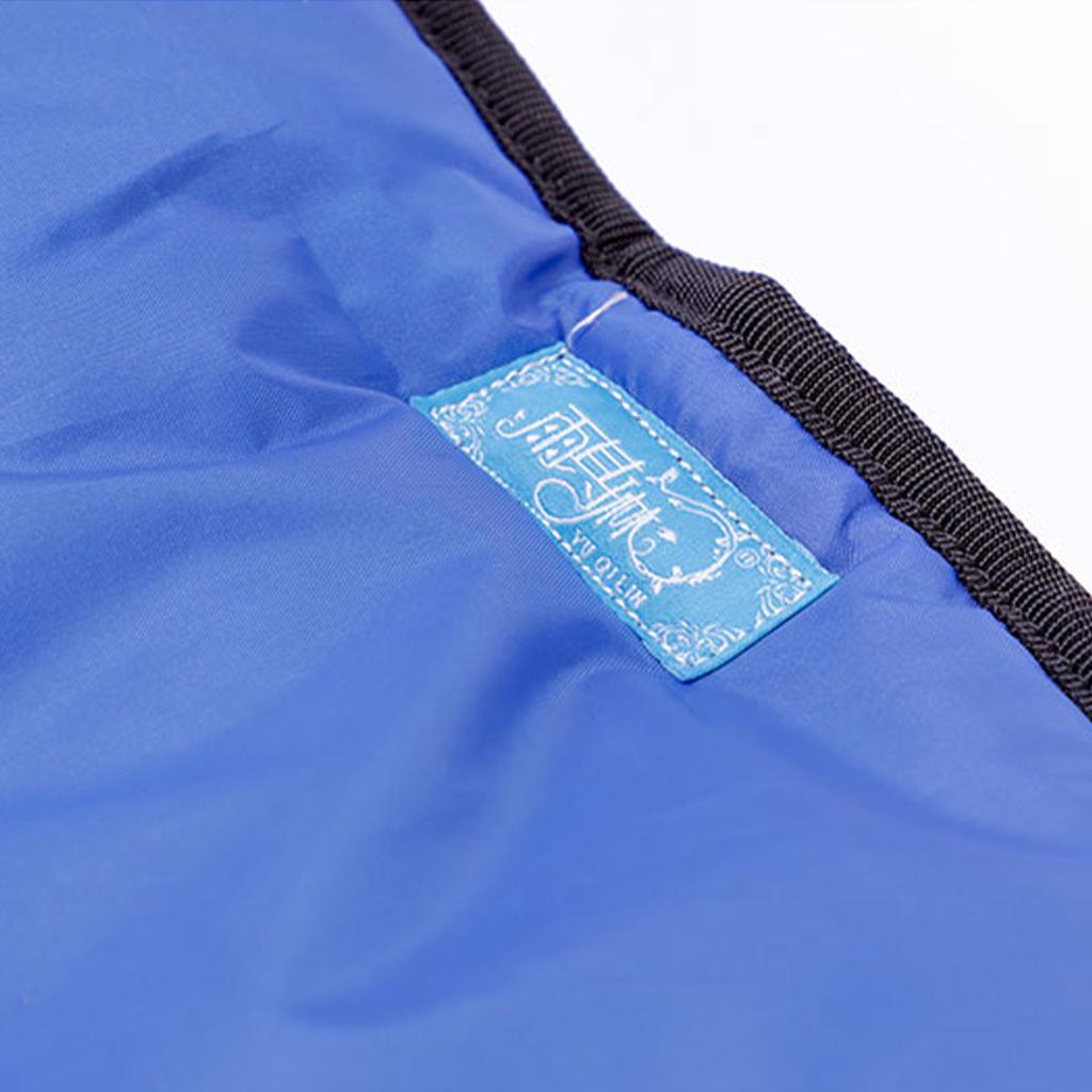 Plush Fleece Lining Wheel Chair Blanket Lap Cover Waterproof Sturdy 106x70cm