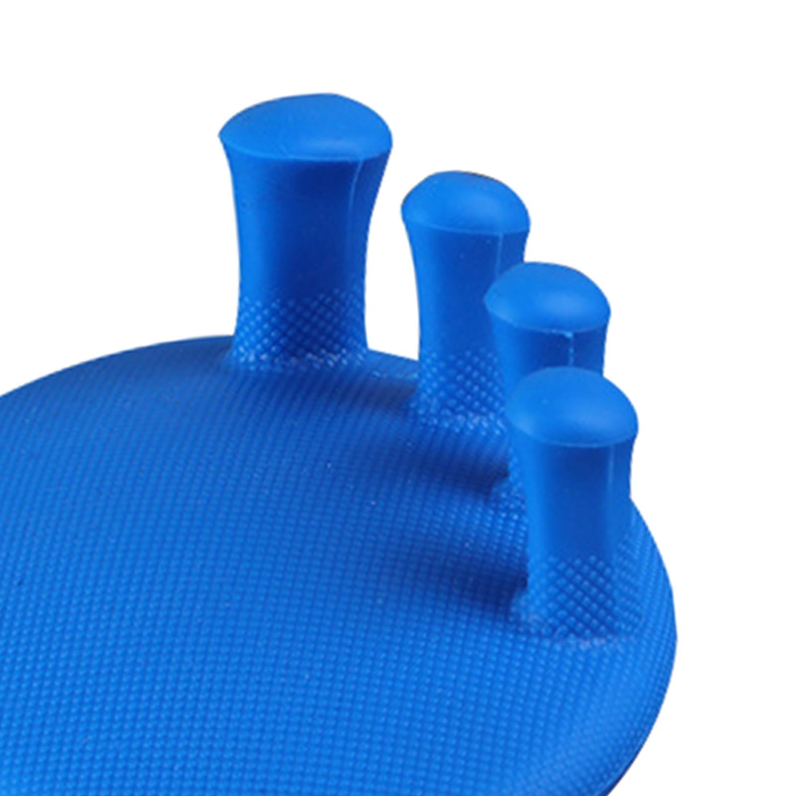 2x Toe Separators Universal Size for Correct Bunions Overlapping Toes blue