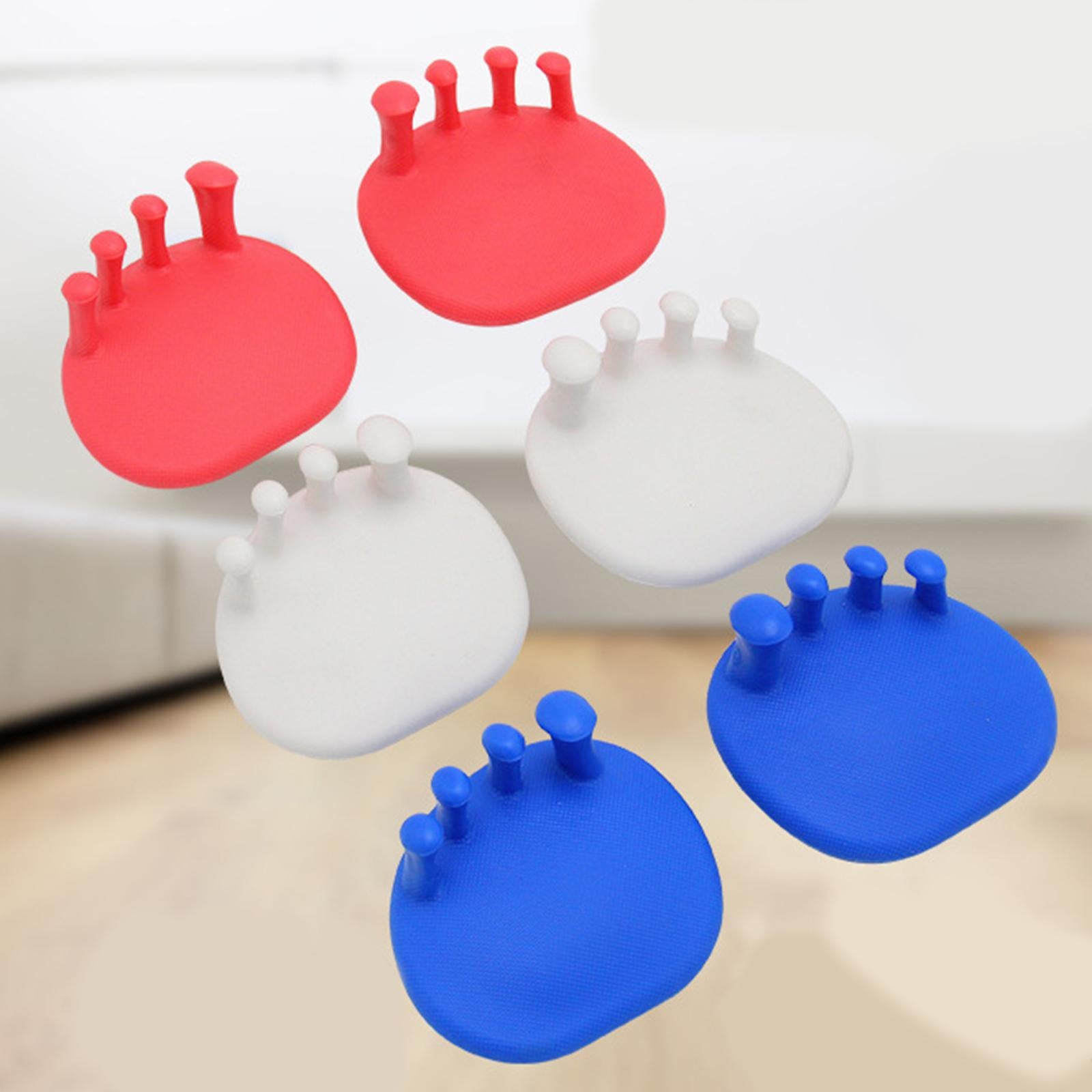 2x Toe Separators Universal Size for Correct Bunions Overlapping Toes pink
