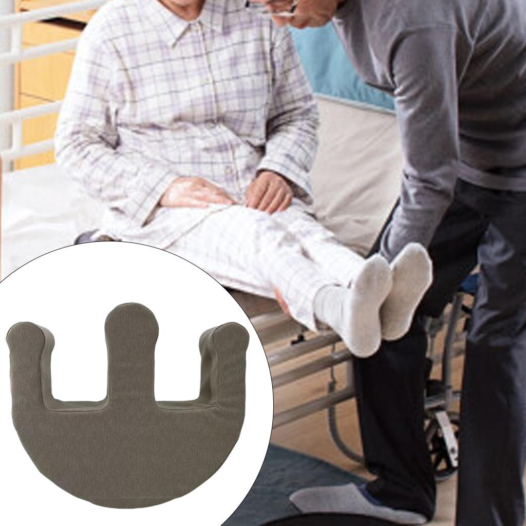U-Shaped Leg Pillow Positioning Anti-Bedsore Nursing Device Pu Gray