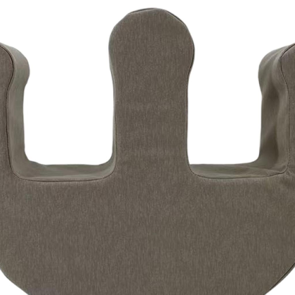 U-Shaped Leg Pillow Positioning Anti-Bedsore Nursing Device Pu Gray