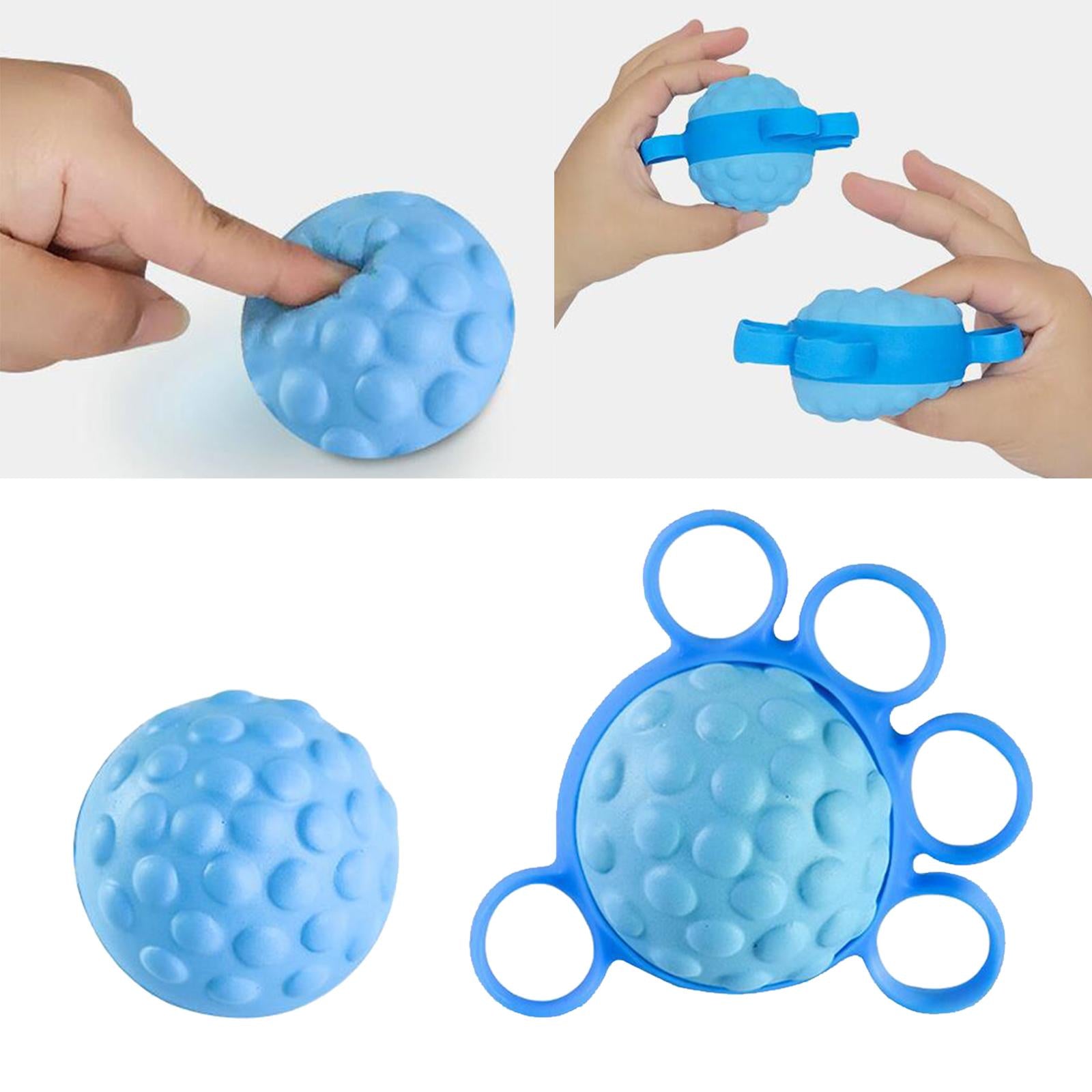 Finger Grip Balls Squeeze Training Strength Flexibility Hand Wrist Cramps Ball