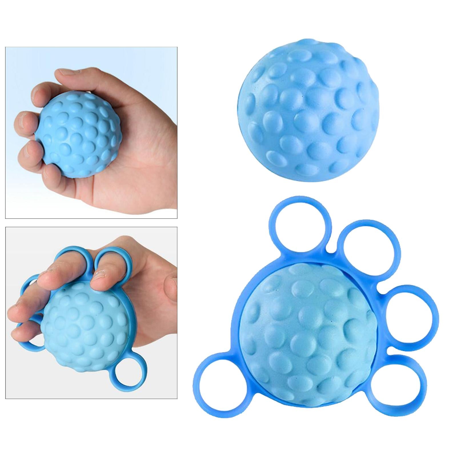 Finger Grip Balls Squeeze Training Strength Flexibility Hand Wrist Cramps Ball