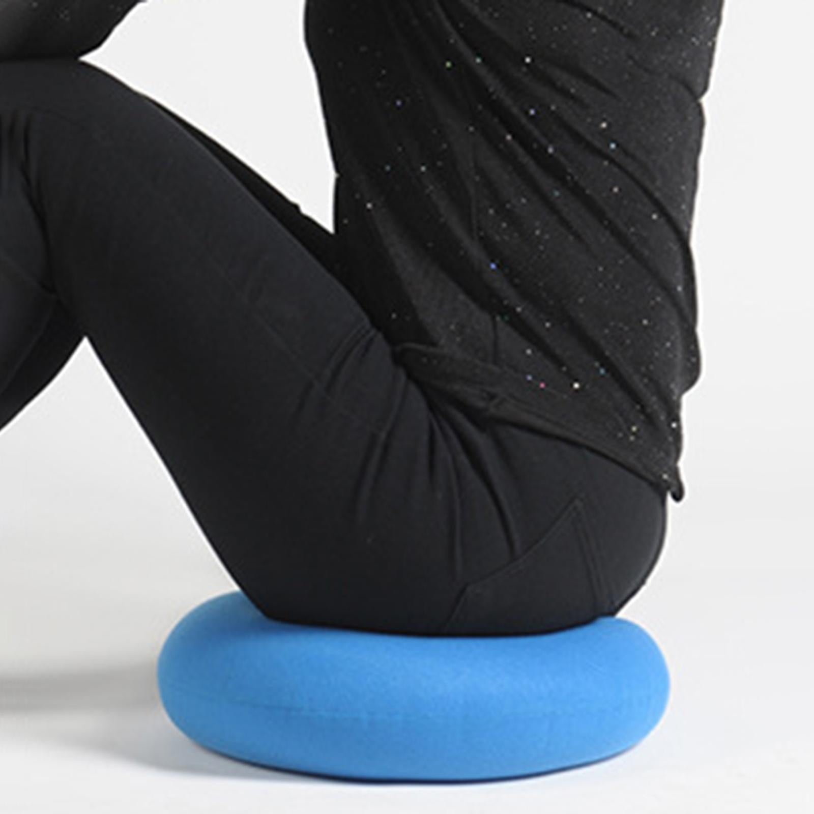 Inflatable Donut Cushion Bed Sores Seat Pad 15'' for Pregnancy Postpartum Light Blue