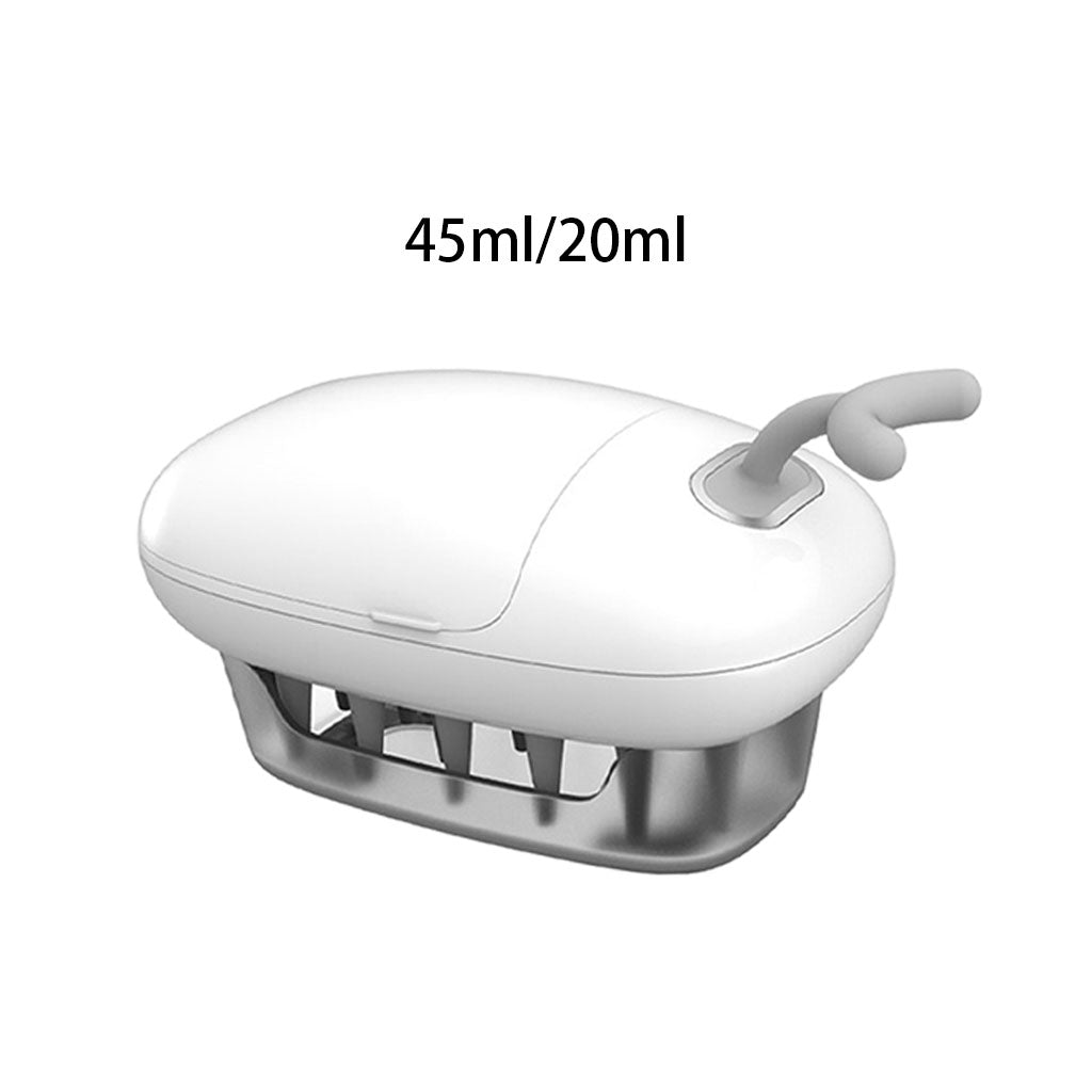 Scalp Serum Applicator Hair Silicone Comb Simple Curved Design 45ml