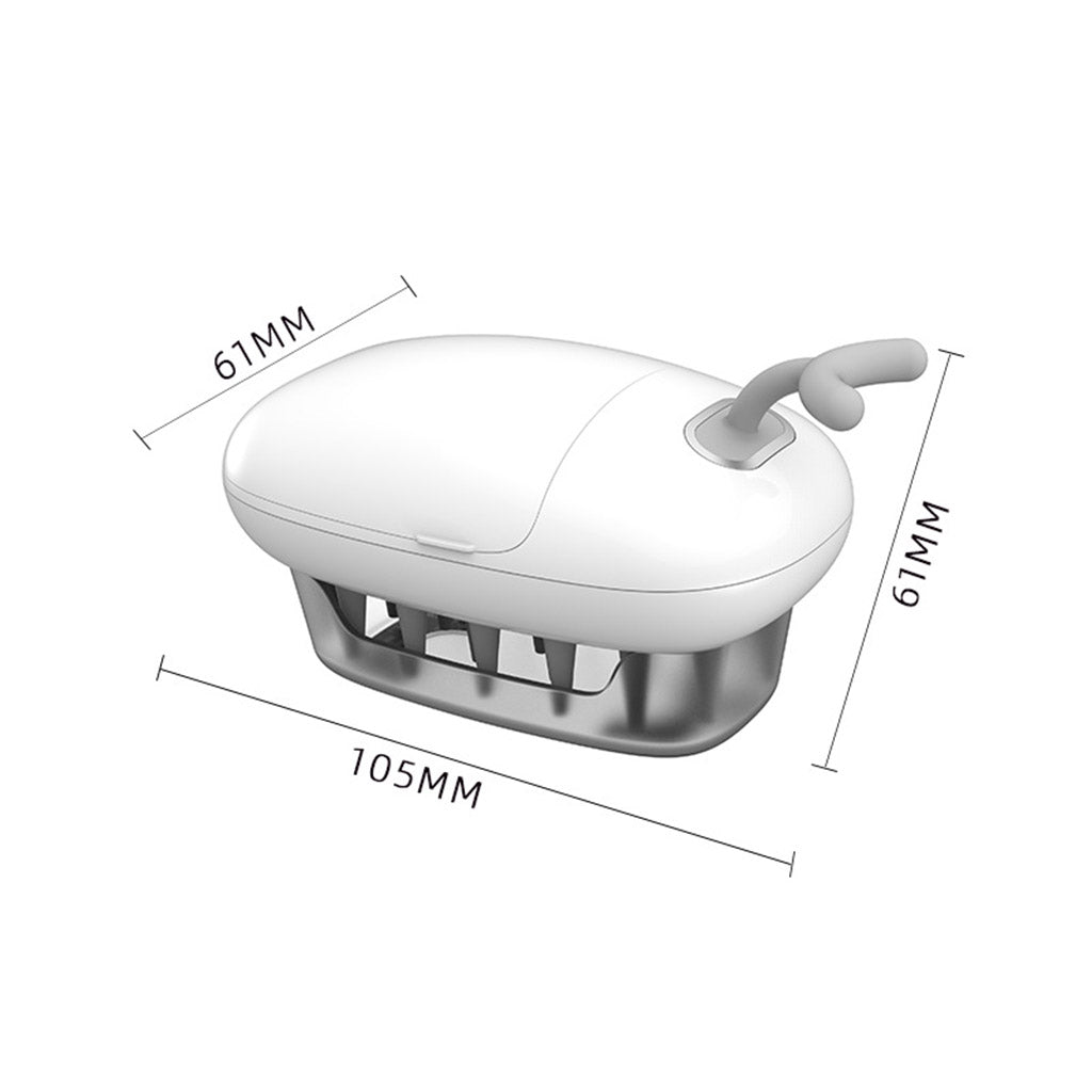 Scalp Serum Applicator Hair Silicone Comb Simple Curved Design 20ml