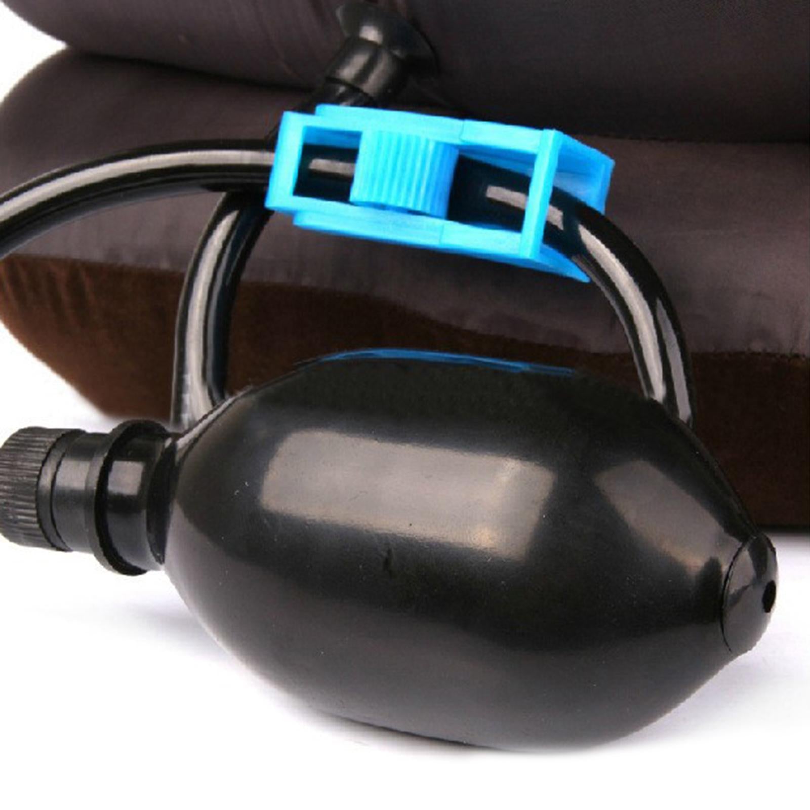 Neck Brace Single Pipe Inflatable Pillow Stretcher Neck Guard for Men coffee