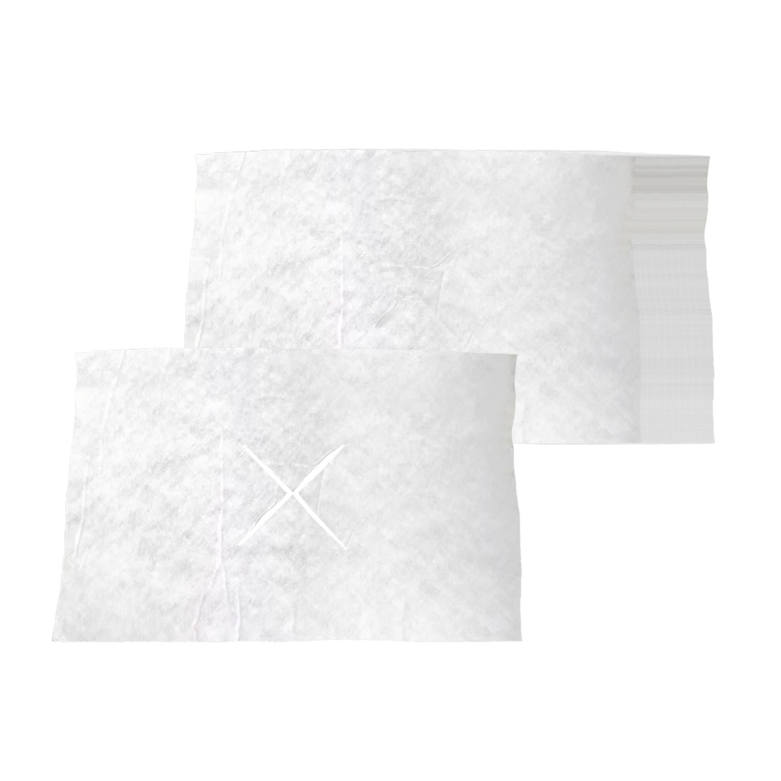 100Pcs Disposable Face Cradle Covers Microfiber for Massage Tables Chairs