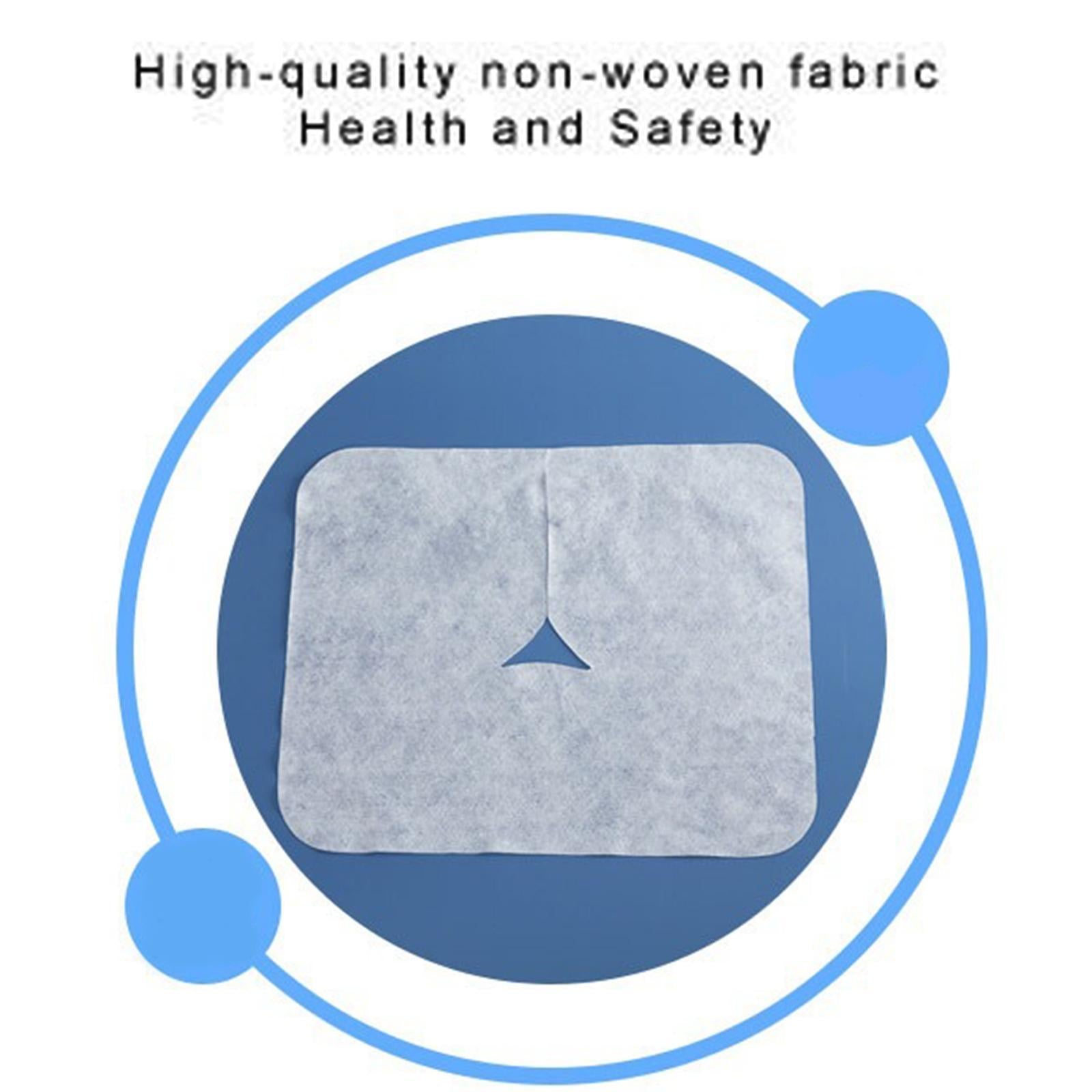 100x Disposable Face Cradle Covers Massage Face Covers for Salon 30g Fabric