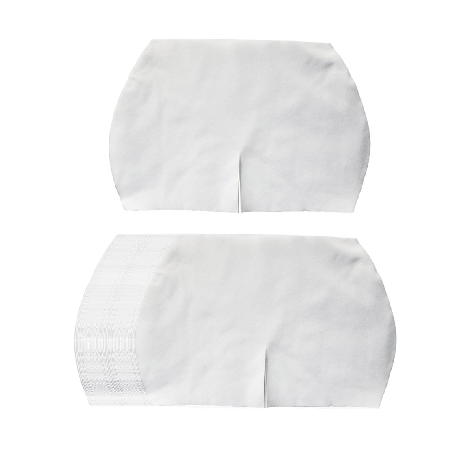 Set of 100 Disposable Cotton Hips Pads Butt Pads Hip Protector Hip Guard