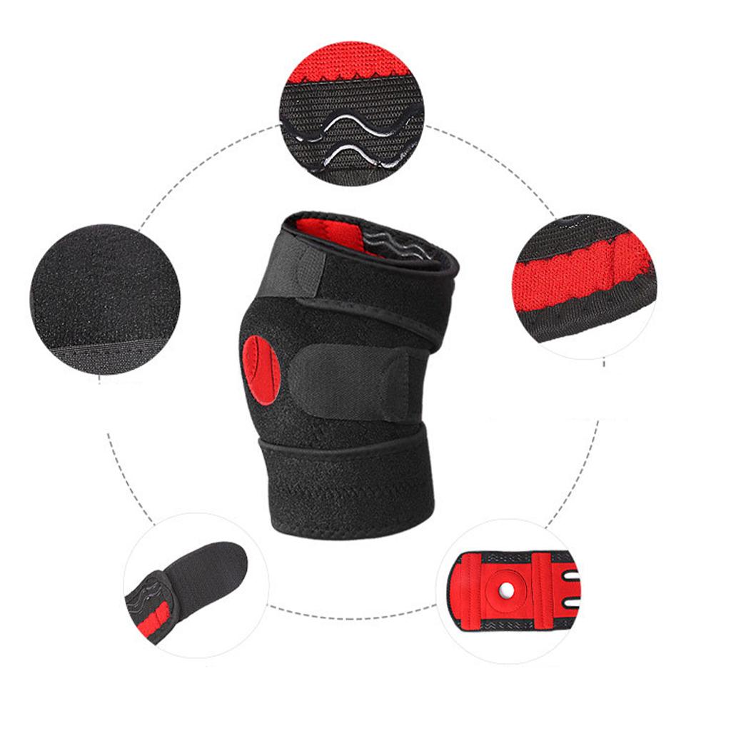 Decompression Knee Brace Non Slip Comfort Stable Knee Support for Running