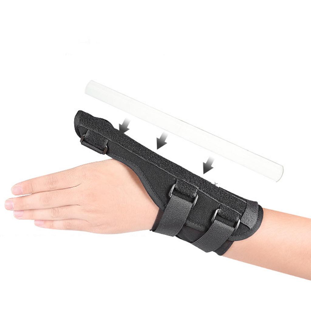 Wrist Arm Support Brace for Hand Sports Injuries Finger Fitness M Left