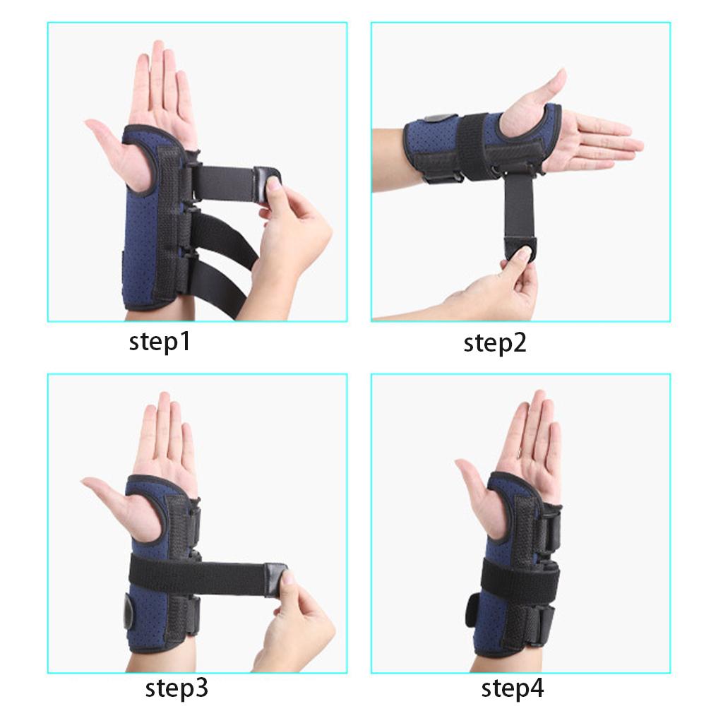 Wrist Support Brace Professional for Hand Sports Injurie Recovery Forearm Rigjt