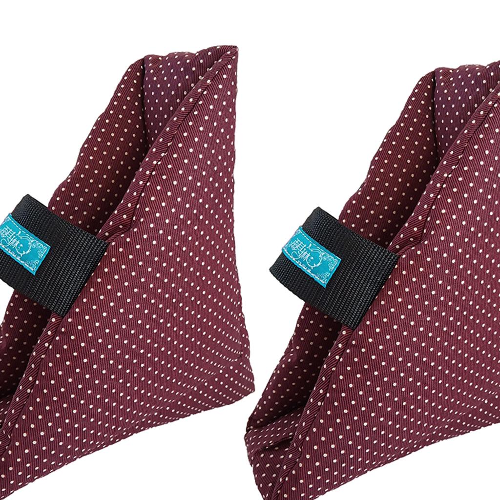 2Pcs Heel Cushion Breathable Soft for Feet Sores Patient wine point one size