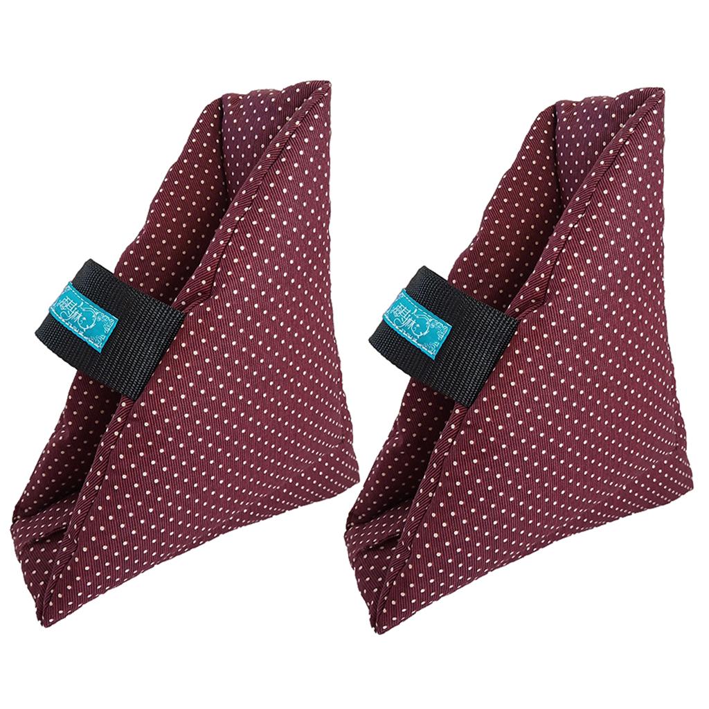 2Pcs Heel Cushion Breathable Soft for Feet Sores Patient wine point one size