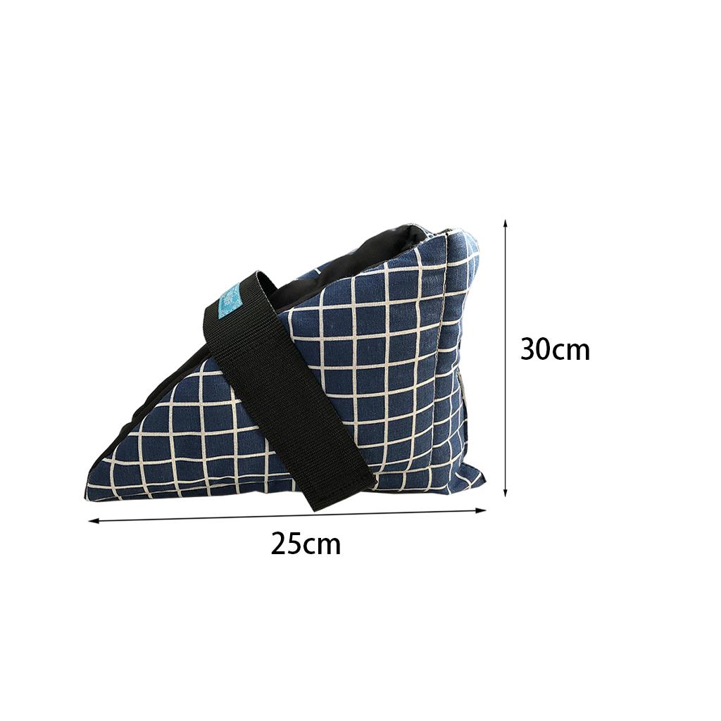 2Pcs Heel Cushion Breathable Soft for Feet Sores Patient blue grid XXL