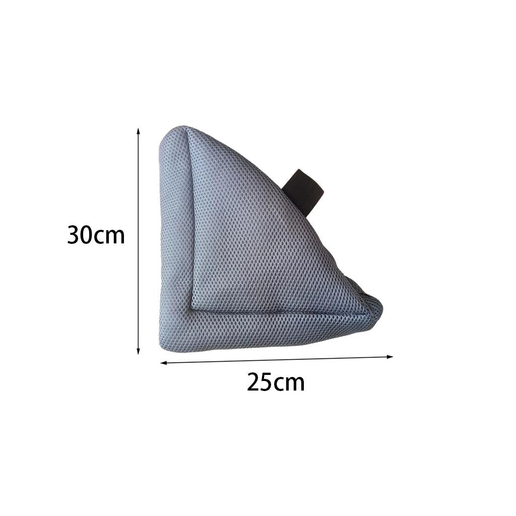 2Pcs Heel Cushion Breathable Soft for Feet Sores Patient gray mesh XXL