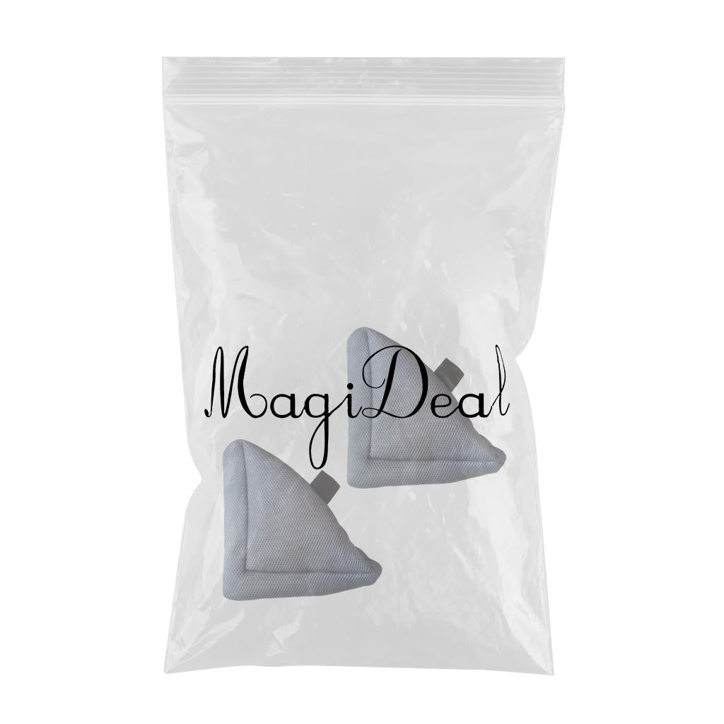 2Pcs Heel Cushion Breathable Soft for Feet Sores Patient gray mesh XXL