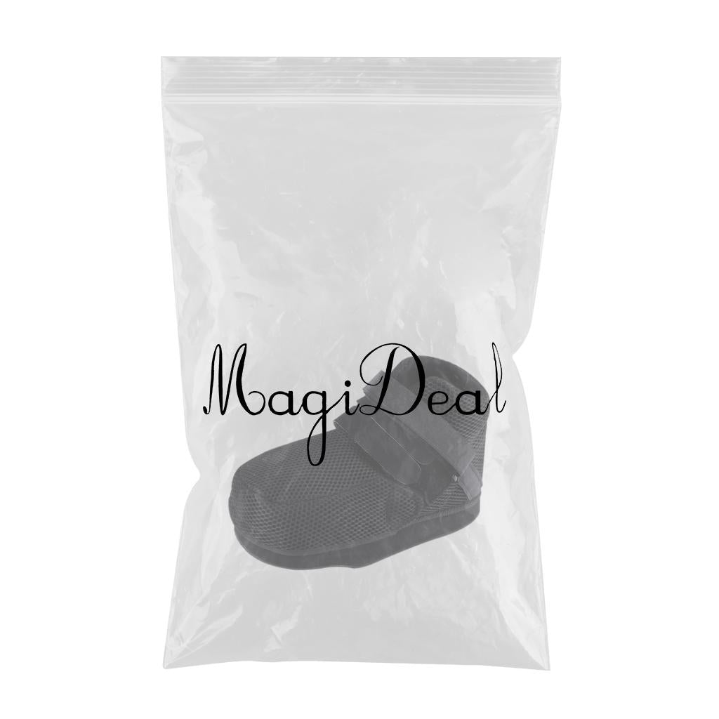 Black Post Surgical Boot Shoe Orthopedic Fracture Support XS