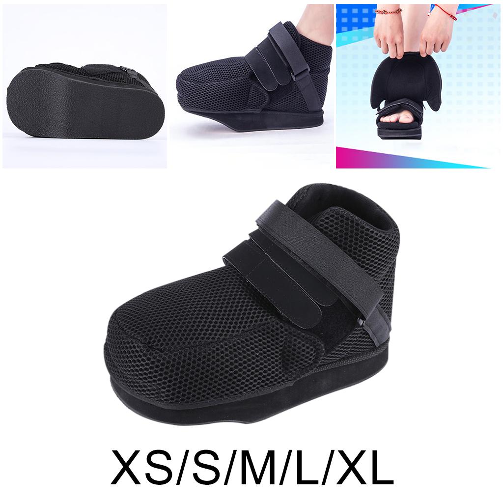 Black Post Surgical Boot Shoe Orthopedic Fracture Support XS
