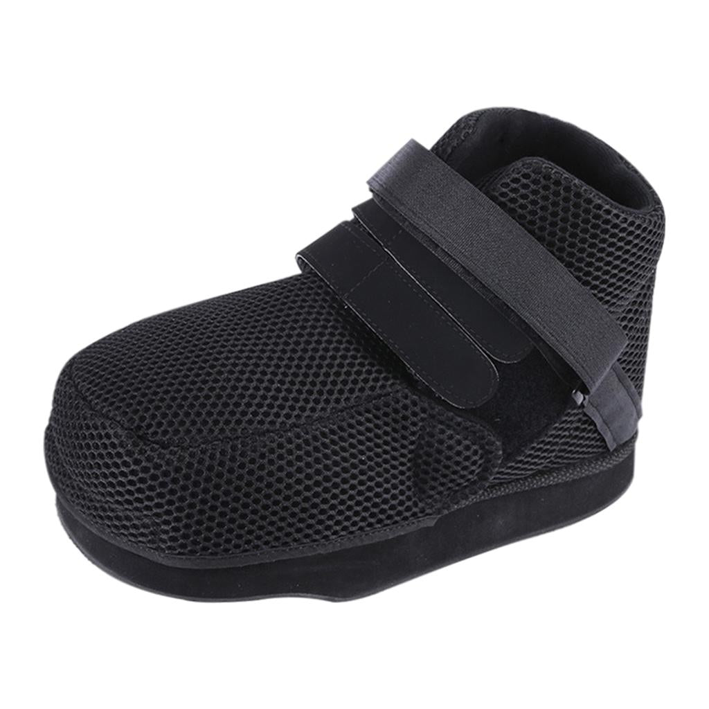 Black Post Surgical Boot Shoe Orthopedic Fracture Support M