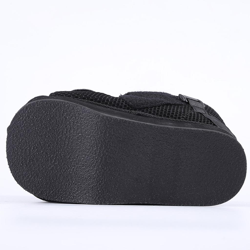 Black Post Surgical Boot Shoe Orthopedic Fracture Support L