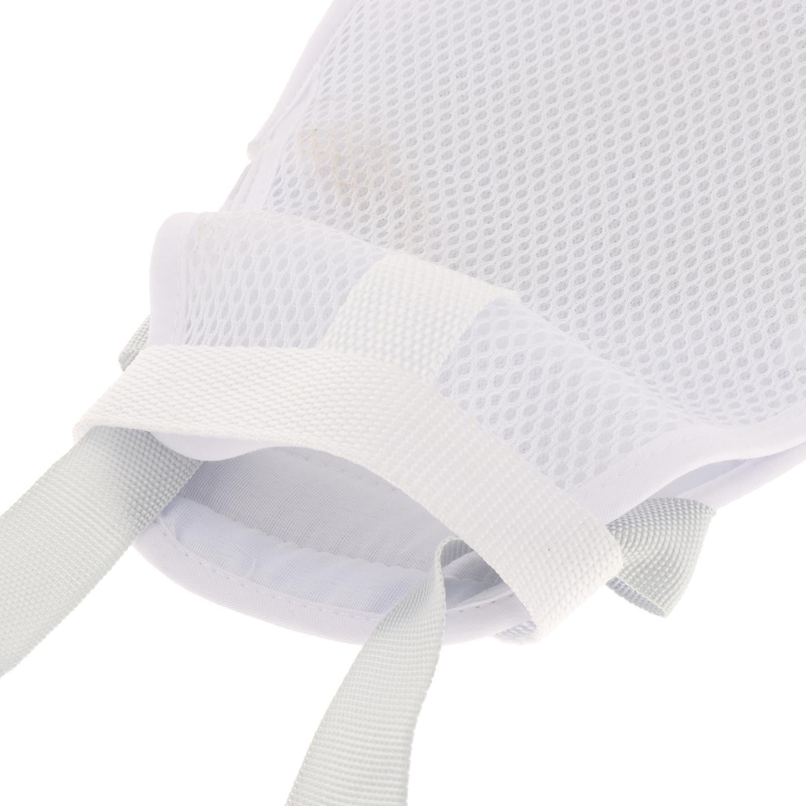 Safety Restraint Mitts Comfort Breathable Mesh for Elderly Patients close