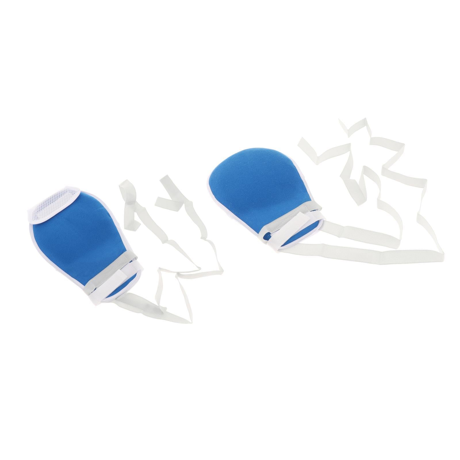 Safety Restraint Mitts Comfort Breathable Mesh for Elderly Patients close