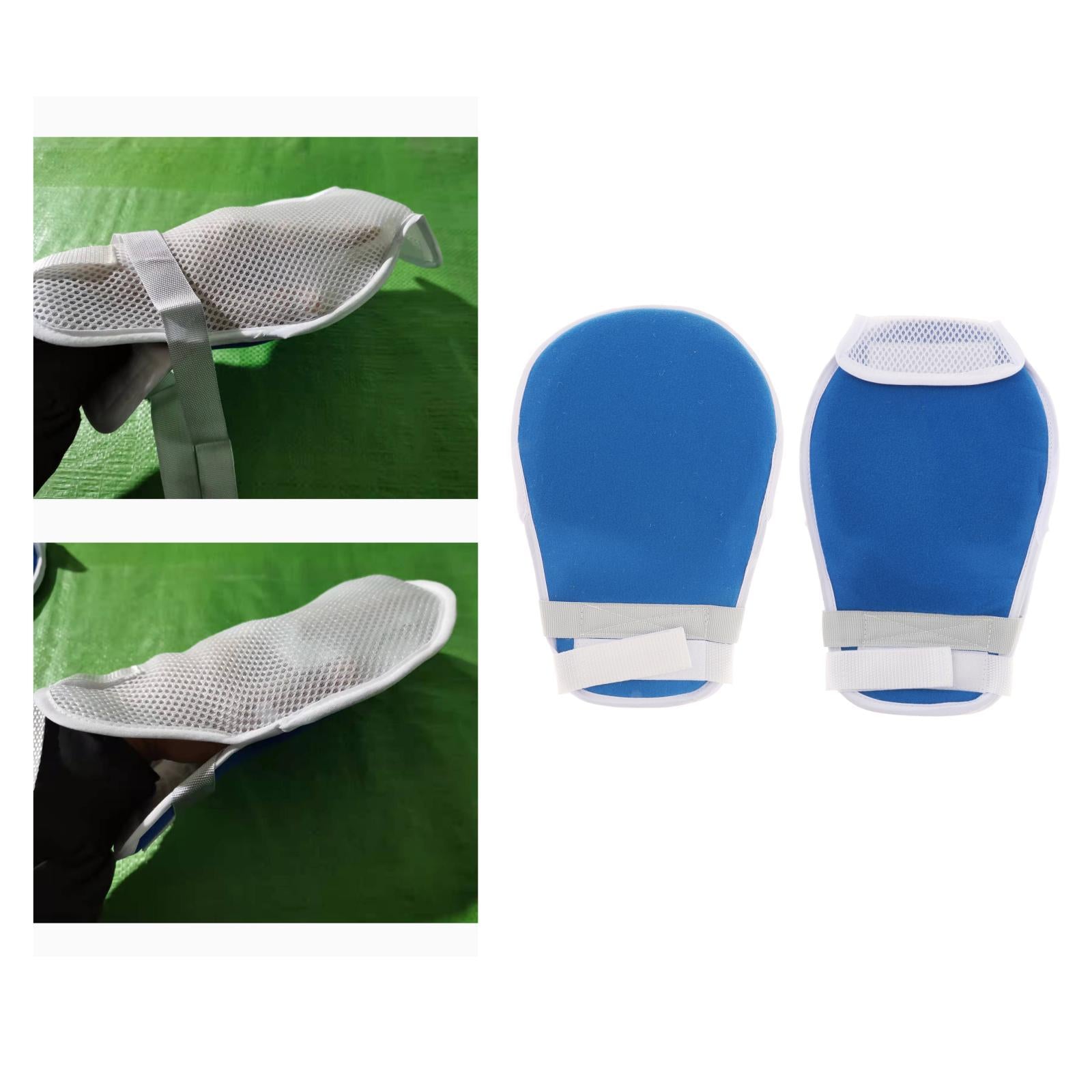 Safety Restraint Mitts Comfort Breathable Mesh for Elderly Patients close