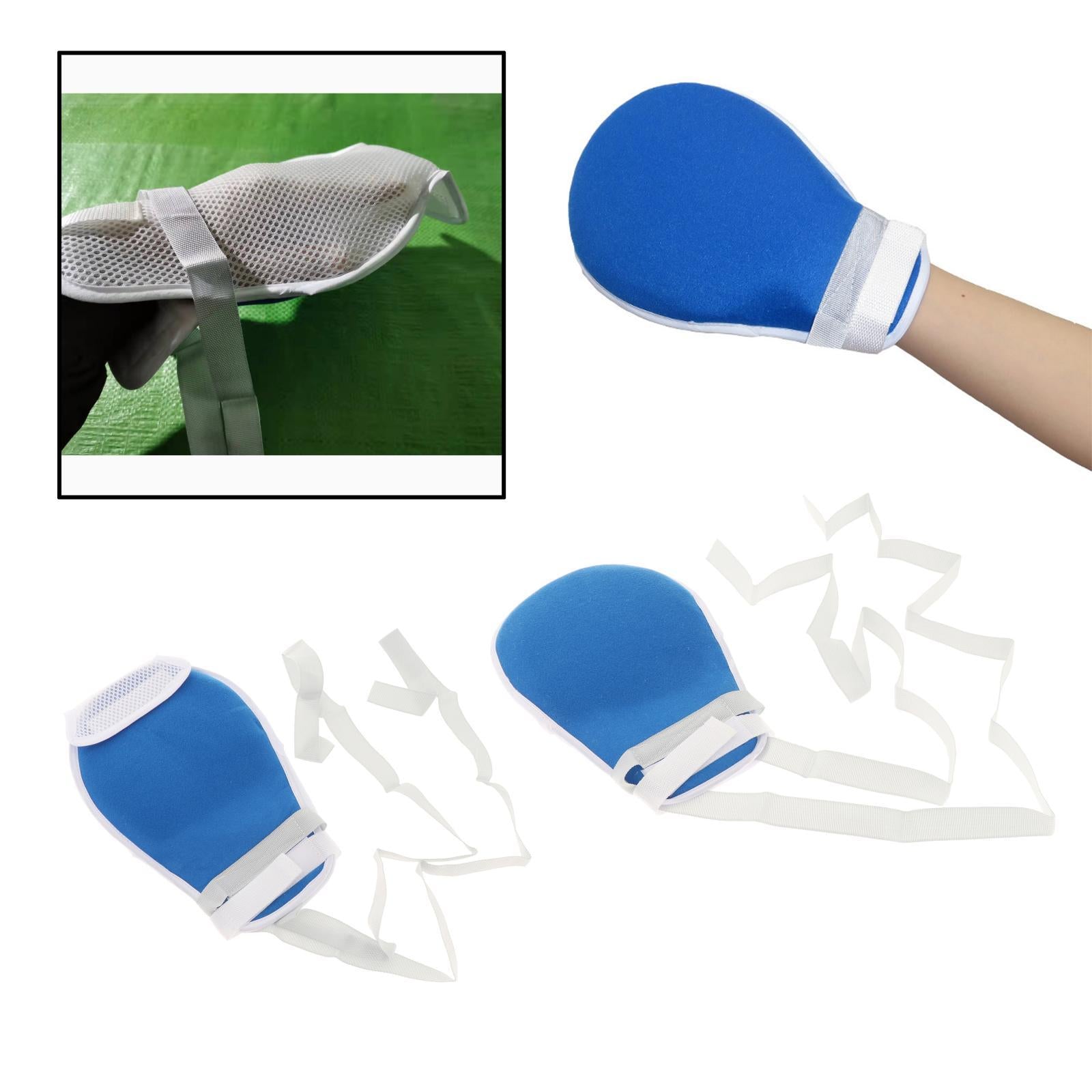 Safety Restraint Mitts Comfort Breathable Mesh for Elderly Patients close