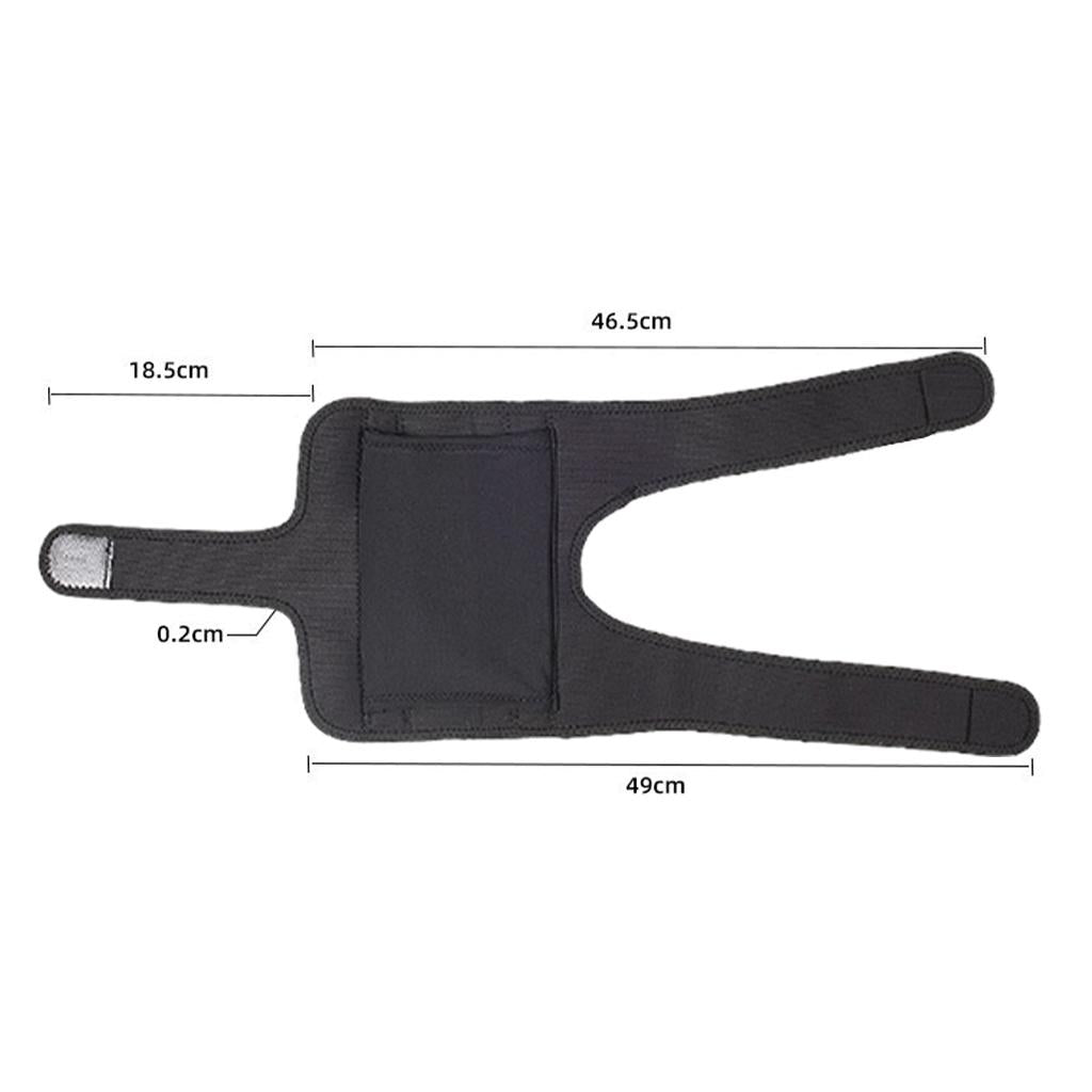 Elbow Pads Protector with Aluminum Splint for Cycling Softball Black