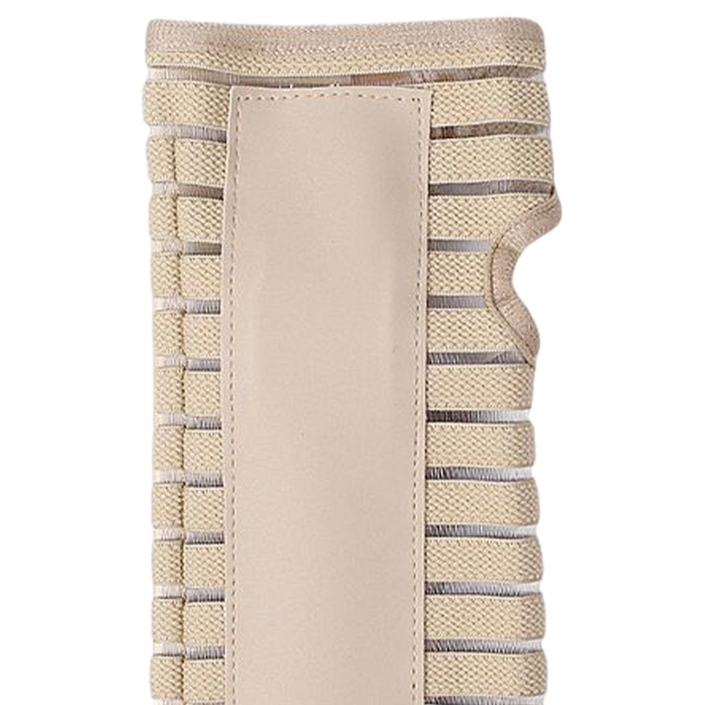 Night Sleep Splint Wrist Brace Support Breathable Medium Beige Right