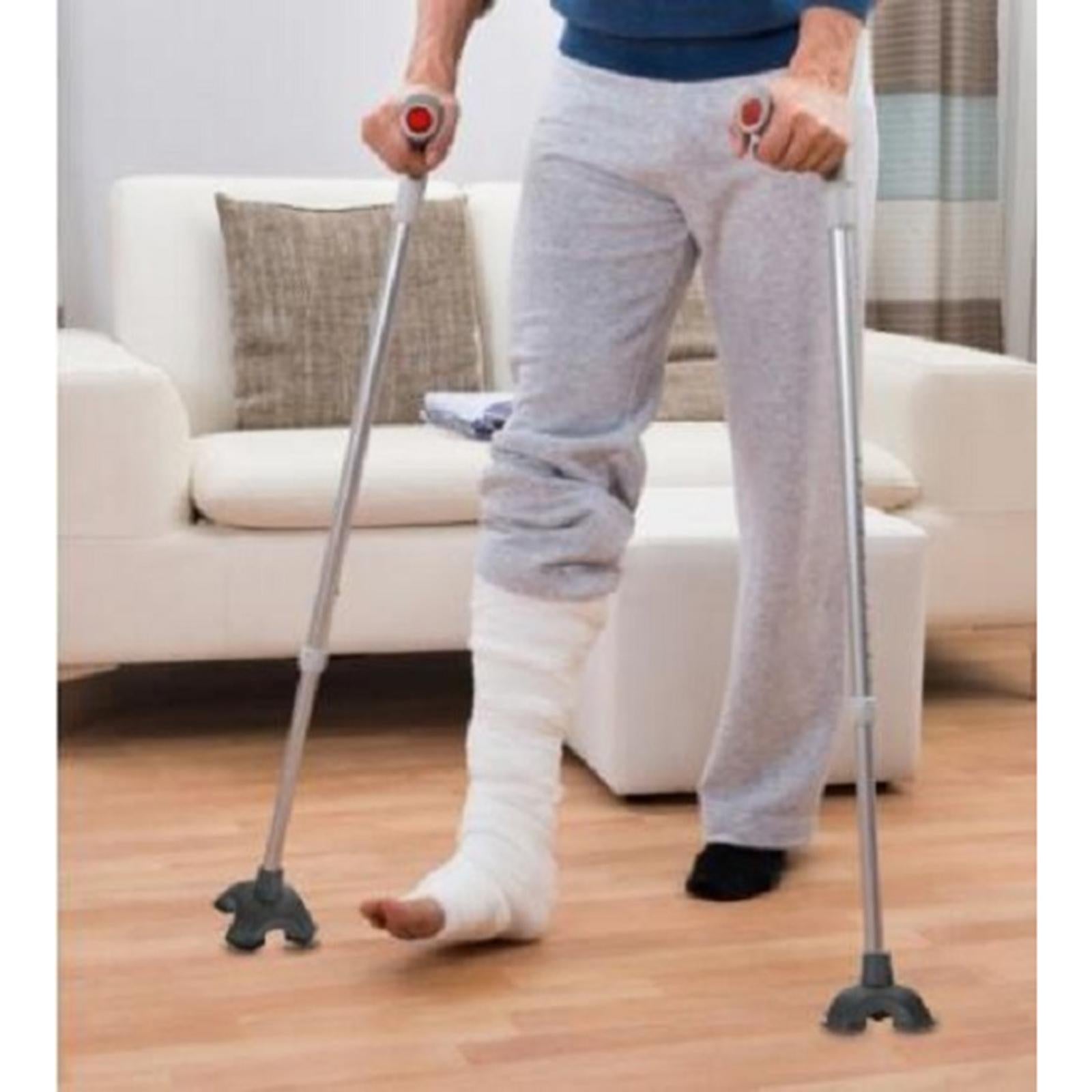 Non-Slip Cane Tip Self Standing Protector Cushion Device for Walking Stick 16mm Caliber