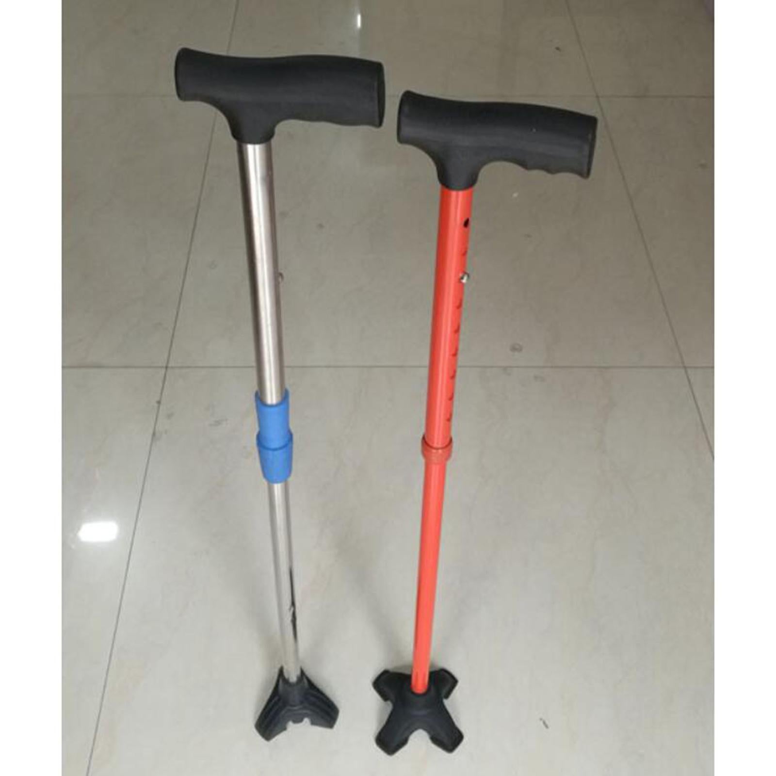 Non-Slip Cane Tip Self Standing Protector Cushion Device for Walking Stick 22mm Caliber